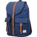 Herschel Dawson Laptop Backpack navy/tan synthetic leather (10233)