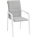 Weiße Gartenstühle & Balkonstühle aus Aluminium stapelbar 