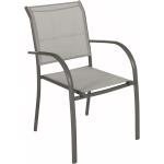 Stuhlsessel aus Aluminium stapelbar Breite 50-100cm, Höhe 50-100cm, Tiefe 100-150cm 