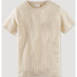 Hessnatur Shirt in Creme | Größe 146/152