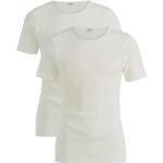 Weiße hessnatur PureDAILY Bio Nachhaltige T-Shirts für Herren 2-teilig 