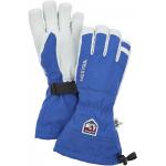 Hestra Army Leather Heli Ski 5-finger Handschuhe blau | 9