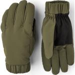 Olivgrüne Gefütterte Handschuhe maschinenwaschbar für Herren Größe 7 für den für den Winter 