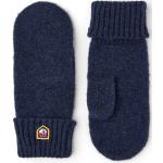 Reduzierte Marineblaue Hestra Strick-Handschuhe aus Wolle Größe 7 