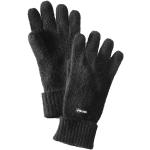 Reduzierte Schwarze Hestra Herrenhandschuhe aus Wolle Größe S für den für den Winter 