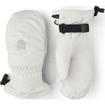 Offwhitefarbene Hestra Damenfäustlinge & Damenfausthandschuhe Größe 9 für den für den Winter 