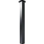 Schwarze Tischbeine & Tischfüße lackiert aus Stahl Breite 50-100cm, Höhe 50-100cm, Tiefe 0-50cm 