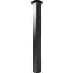 Schwarze Hettich ProDecor Rechteckige Tischbeine & Tischfüße aus Stahl Breite 0-50cm, Höhe 0-50cm, Tiefe 0-50cm 