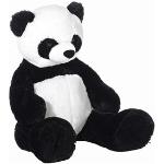 Kuscheltier HEUNEC "Panda Bär schlenkernd 100 cm" Plüschfiguren schwarz (schwarz, weiß) Kinder Pandabär Plüschtier Teddy Altersempfehlung