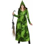 Hexe des Waldes Damenkostüm grün - grün