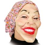 Nudefarbene Orlob Hexenmasken aus Latex für Damen Einheitsgröße 