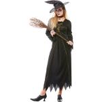 Schwarze Buttinette Halloween-Kostüme für Damen 