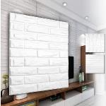 Weiße Hexim Paneele & Wandpaneele aus PVC 