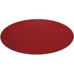Rote Runde Design-Teppiche 290 cm aus Filz 