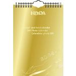 Goldene Heyda Tischkalender DIN A5 