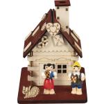 Deutsche Hänsel und Gretel Räucherhäuser aus Holz 