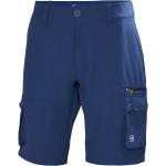 Blaue Helly Hansen Cargo-Shorts mit Reißverschluss aus Polyamid für Herren 