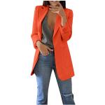 Orange Unifarbene Business Damenschlafanzüge & Damenpyjamas aus Jersey Größe 4 XL Große Größen zur Hochzeit für den für den Sommer 