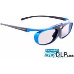 Blaue Hi-SHOCK 3D Brillen 