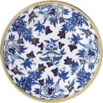 Reduzierte Blaue Blumenmuster Wedgwood Hibiscus Runde Teller 20 cm 