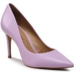 Reduzierte Violette Elegante Eva Minge High Heels & Stiletto-Pumps aus Glattleder für Damen Größe 38 