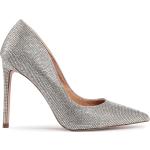 Reduzierte Silberne Elegante Steve Madden High Heels & Stiletto-Pumps für Damen Größe 39 