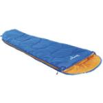 High Peak Boogie Kinderschlafsack, 170x70cm, Zipper links, blau/orange