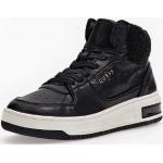 Schwarze Guess Tullia High Top Sneaker & Sneaker Boots mit Schnürsenkel aus Kunstleder für Damen Größe 36 