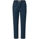 Reduzierte Dunkelblaue TCHIBO Tapered Jeans mit Reißverschluss aus Denim für Damen Größe S 