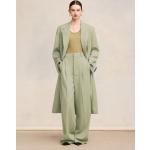 Grüne Ami Paris Nachhaltige High Waist Hosen für Damen Größe L 
