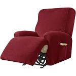 Reduzierte Burgundfarbene Unifarbene Moderne Sesselhussen aus Stoff 