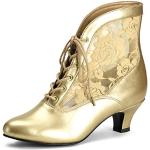 Goldene Higher Heels Damenpumps Größe 36 