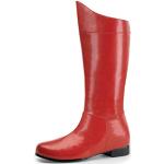 Rote Higher Heels Kostüm Schuhe für Herren Größe 42 