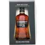 Schottische Highland Park Single Malt Whiskys & Single Malt Whiskeys für 21 Jahre Orkney Inseln & Orkney, Highlands 