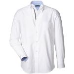 Reduzierte Weiße Highmoor Button Down Kragen Businesskleidung aus Baumwolle für Herren Größe 3 XL 