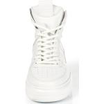 Reduzierte Weiße Unifarbene Kennel & Schmenger High Top Sneaker & Sneaker Boots mit Reißverschluss aus Leder Leicht für Damen Größe 42 mit Absatzhöhe 3cm bis 5cm 