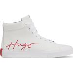 Weiße HUGO BOSS HUGO High Top Sneaker & Sneaker Boots aus Leder für Herren Größe 44 