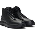 Schwarze HUGO BOSS HUGO High Top Sneaker & Sneaker Boots aus Leder für Herren Größe 46 