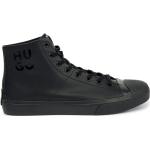 Schwarze HUGO BOSS HUGO High Top Sneaker & Sneaker Boots aus Leder für Herren Größe 46 