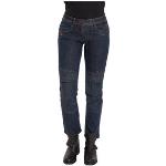Blaue Bestickte Highway 1 Jeans mit Stickerei aus Baumwolle für Damen 