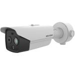 Hikvision HeatPro Series DS-2TD2628-3/QA - Thermisch / Netzwerk-Überwachungskamera - Bullet - Farbe (Tag&Nacht) - 2688 x 1520 (optisch) / 256 x 192 (thermisch) - 720p, 1080p - feste Brennweite - Audio - LAN 10/100 - MJPEG, H.264, H.265 - Gleichstrom 12 V / PoE Klasse 3