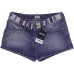 Reduzierte Blaue Tommy Hilfiger Hilfiger Denim Jeans-Shorts aus Denim für Damen Größe S 