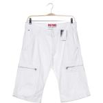 Reduzierte Weiße Tommy Hilfiger Hilfiger Denim Jeans-Shorts aus Denim für Herren Übergrößen für den für den Sommer 