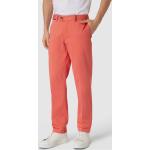 Hiltl Slim Fit Hose mit Bügelfalten Modell 'PEAKER' (50 Rot)