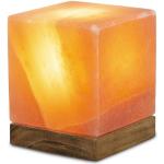 Orange Salzkristalllampen aus Stein E14 