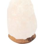 Weiße Salzkristalllampen aus Stein 