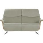 Graue Moderne Designer-Sofas aus Leder mit Armlehne Breite 150-200cm, Höhe 100-150cm, Tiefe 50-100cm 