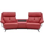 Rote himolla Zweisitzer-Sofas aus Leder mit Armlehne Breite 250-300cm, Höhe 250-300cm, Tiefe 250-300cm 2 Personen 