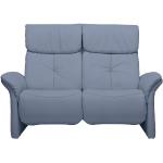 Hellblaue himolla Zweisitzer-Sofas aus Leder Breite 100-150cm, Höhe 100-150cm, Tiefe 50-100cm 2 Personen 