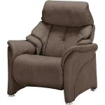 himolla Relaxsessel mit verschiedenen Funktionen 4217 - braun - Materialmix - 96 cm - 109 cm - 91 cm - Polstermöbel > Sessel > Fernsehsessel